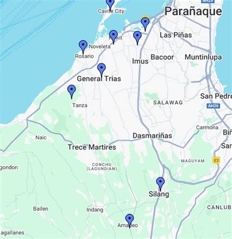 ncr cavite|Google Maps.
